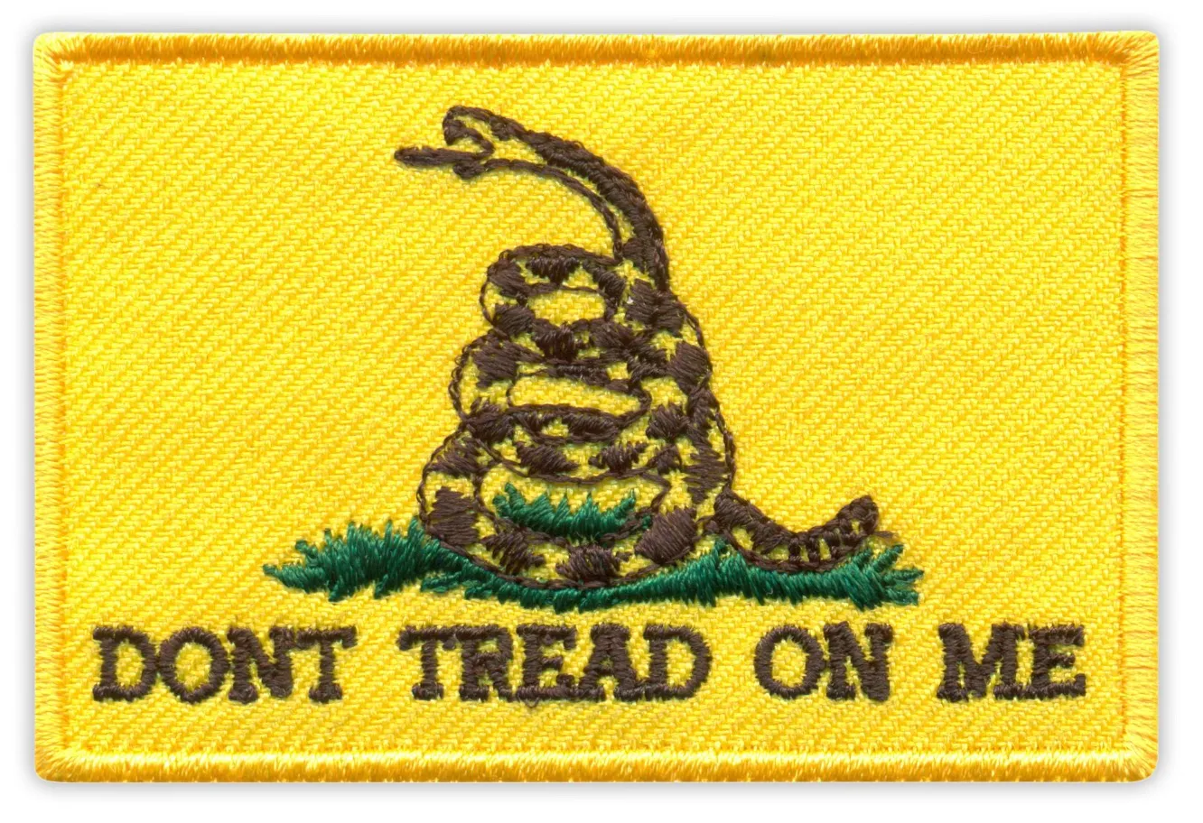 Ecusson Dont Thread on me-0