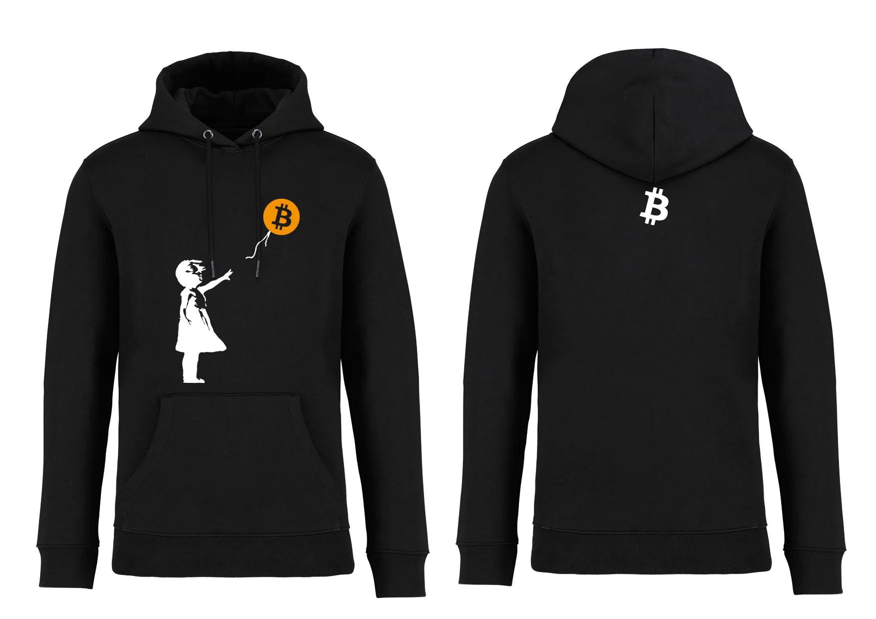 Hoodie Banksy Girl