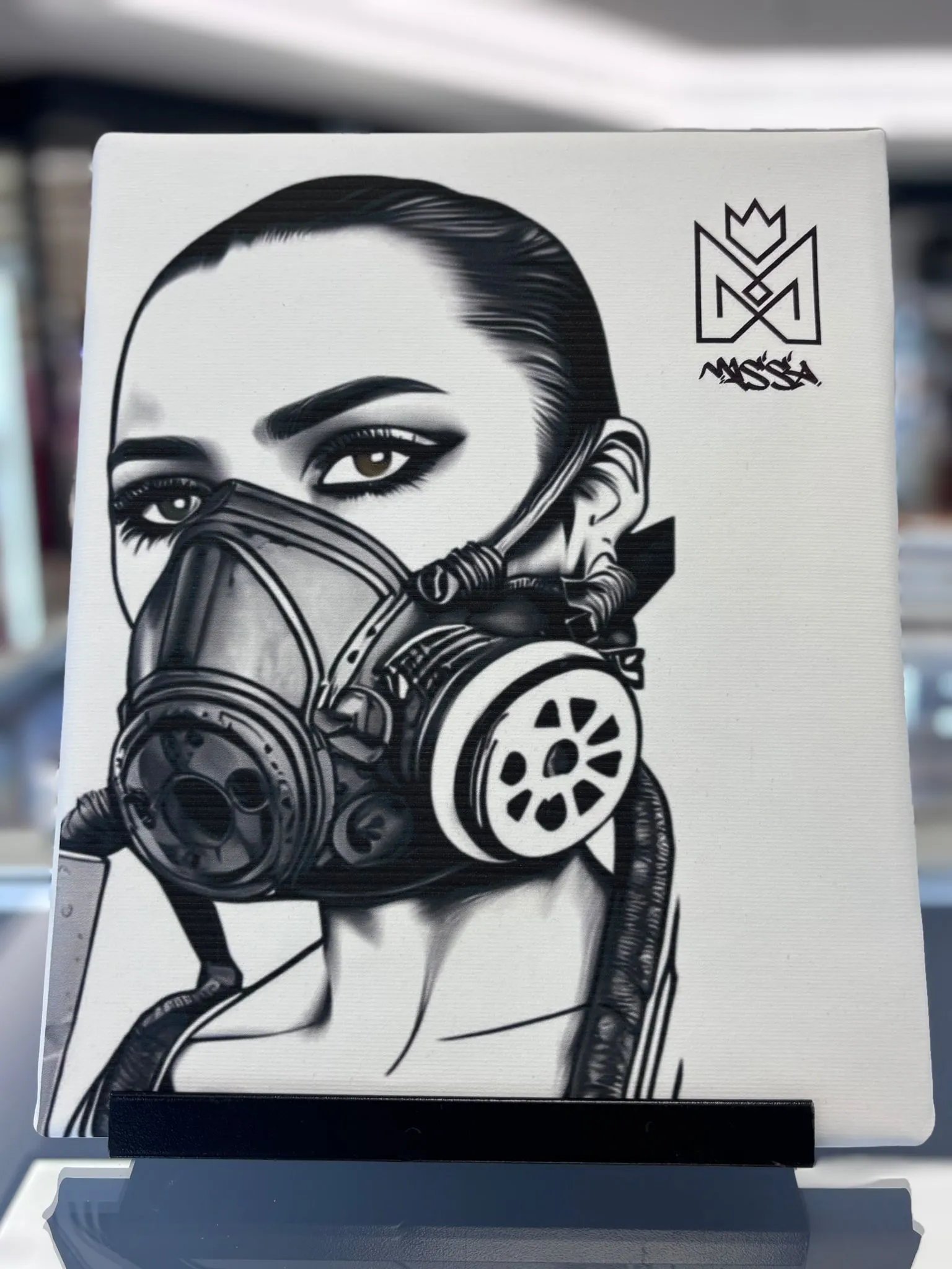 Missa Progress (Masque à gaz) by @Missatoshi_girl