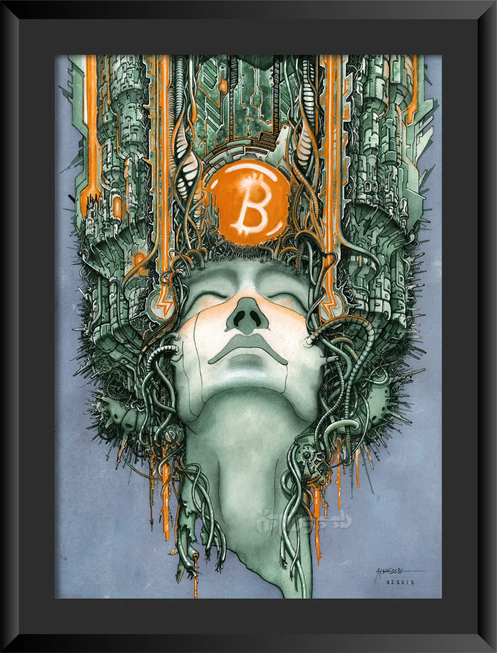 Orange Replicant by @X3nos-0