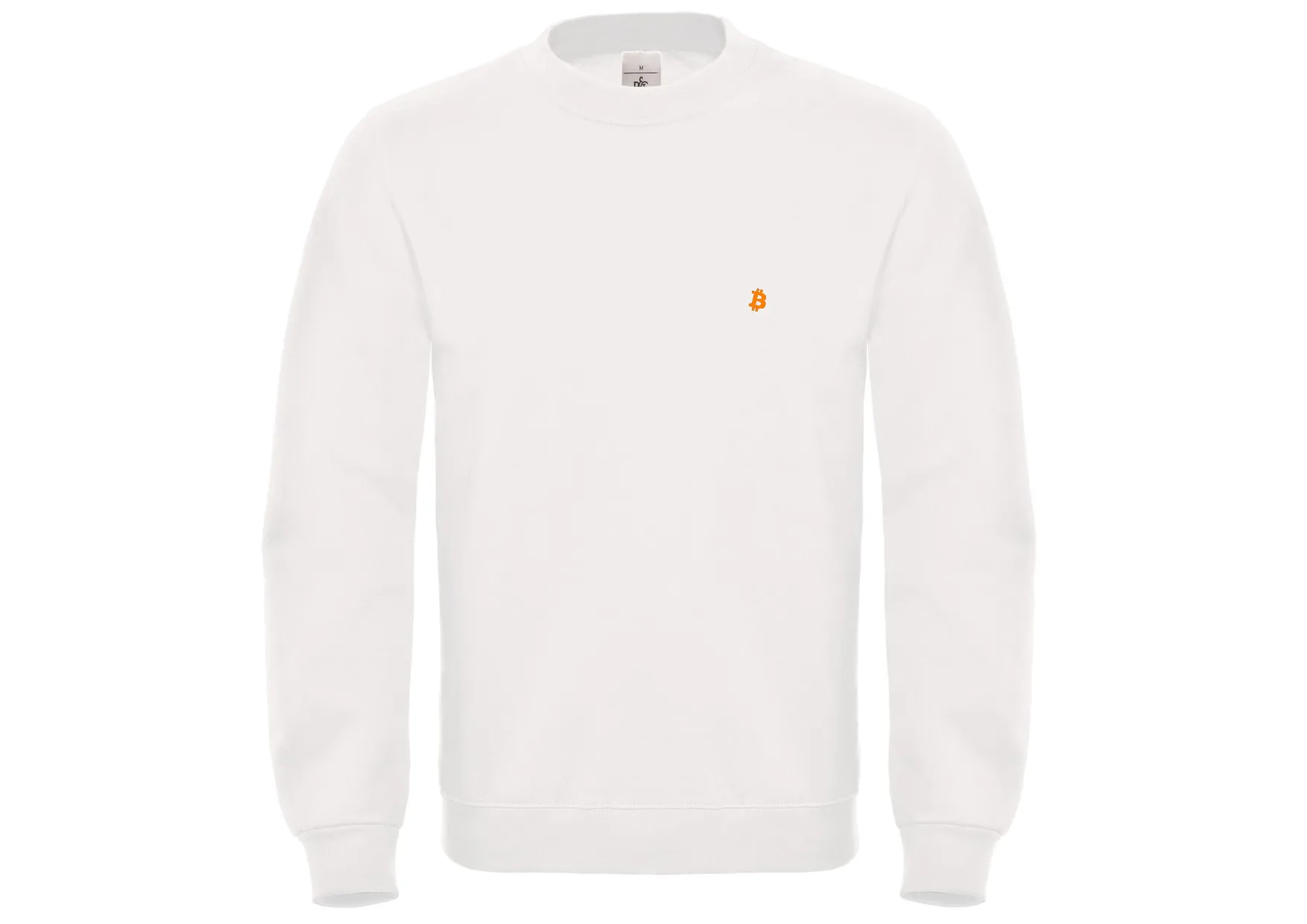 Sweat-shirt Brodé Blanc