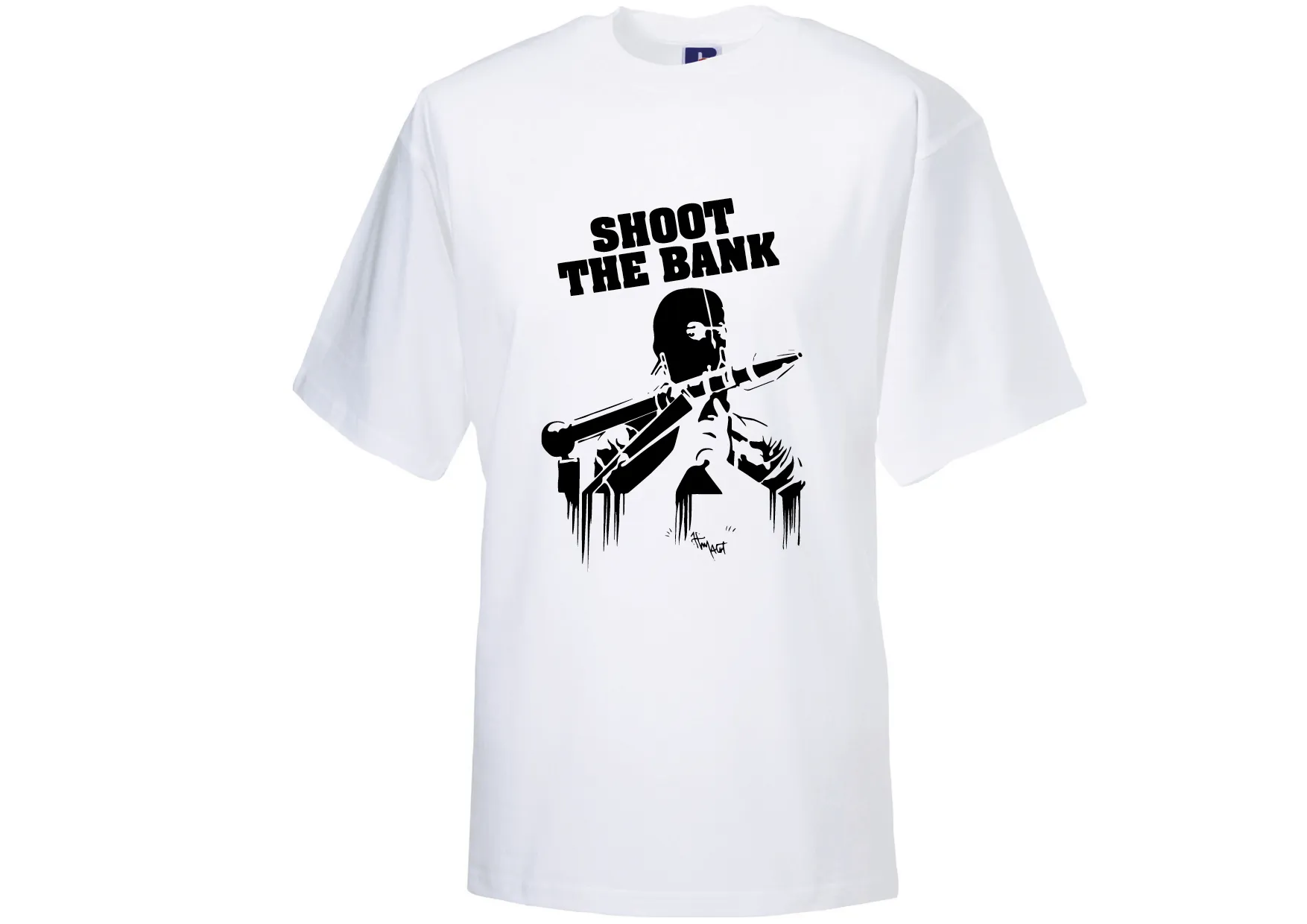 T-shirt Shoot the bank
