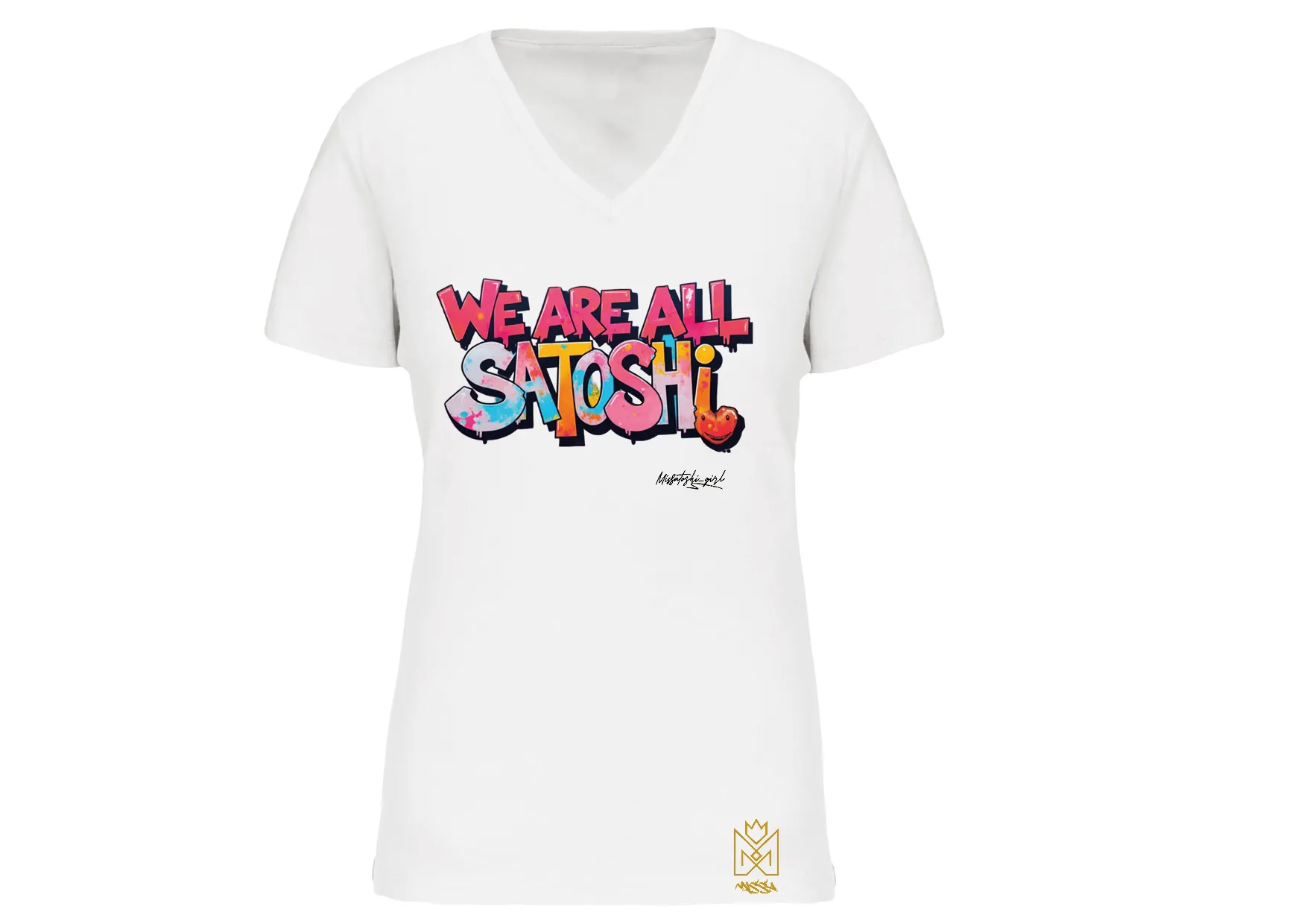 T-shirt We Are All Satoshi
